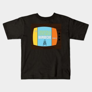 The Ewing Barbecue Podcast Logo Kids T-Shirt